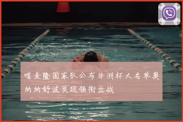 喀麦隆国家队公布非洲杯大名单奥纳纳舒波莫廷领衔出战